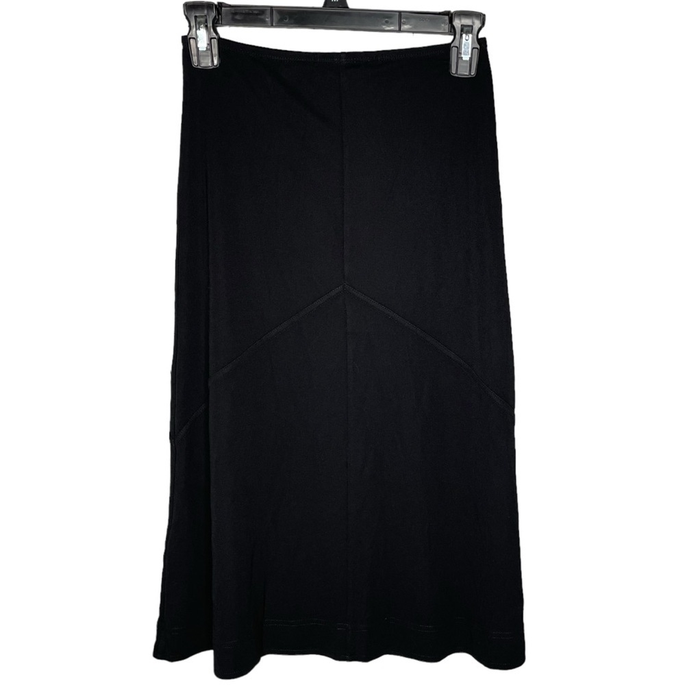 Club Monaco skirt black womens size xs elastic waist slip a line